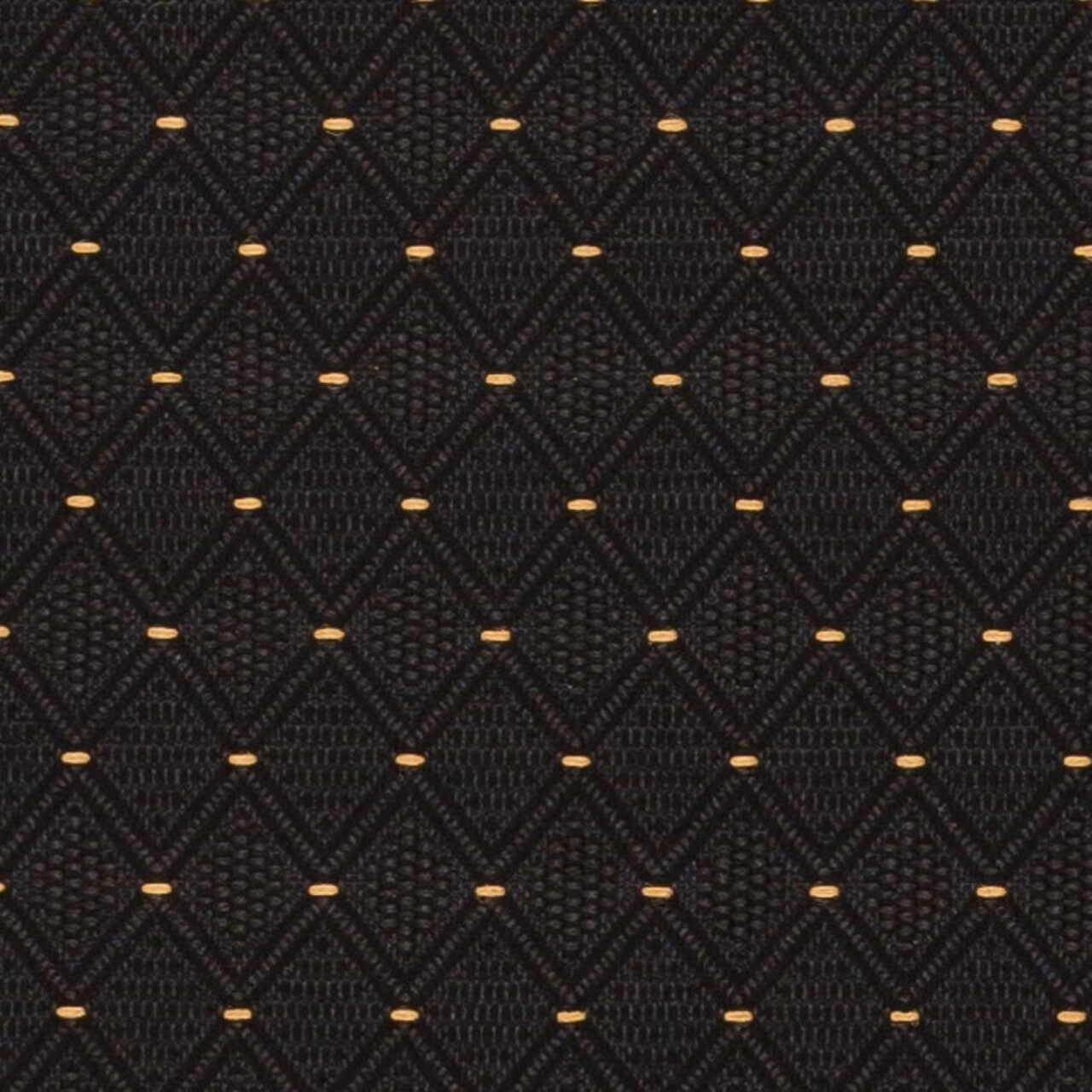 Ebony - Black Diamonds,Small Scale Upholstery Fabric 54 Inches"
